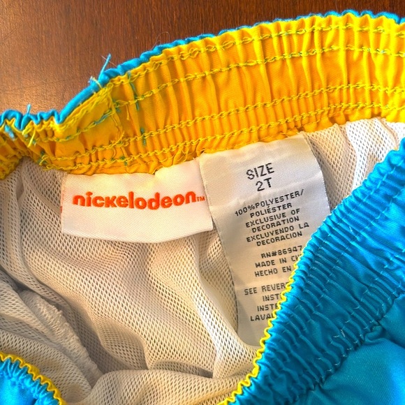 NWOT Nickelodeon Teenage Mutant Ninja Turtles Colorful Boys Swim Trunks Cartoon - Picture 9 of 12